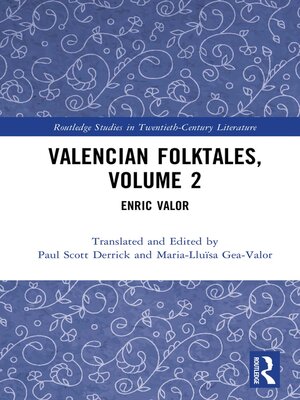 cover image of Valencian Folktales, Volume 2